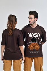 Astronaut Bear Oversized Tee